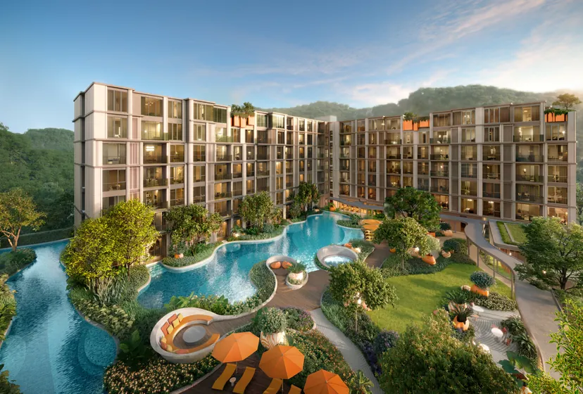 Pool courtyard — artist’s impression