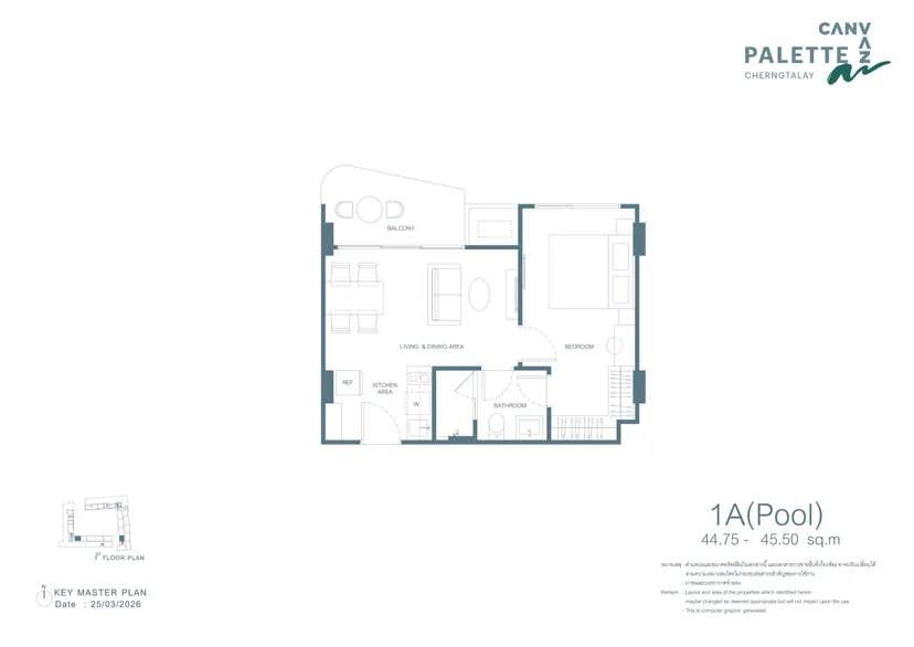 CANVAZ Palette Cherngtalay · Юнит 010107