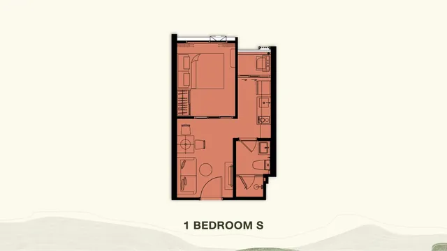 1 BEDROOM S