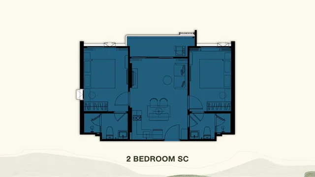 2 BEDROOM SC