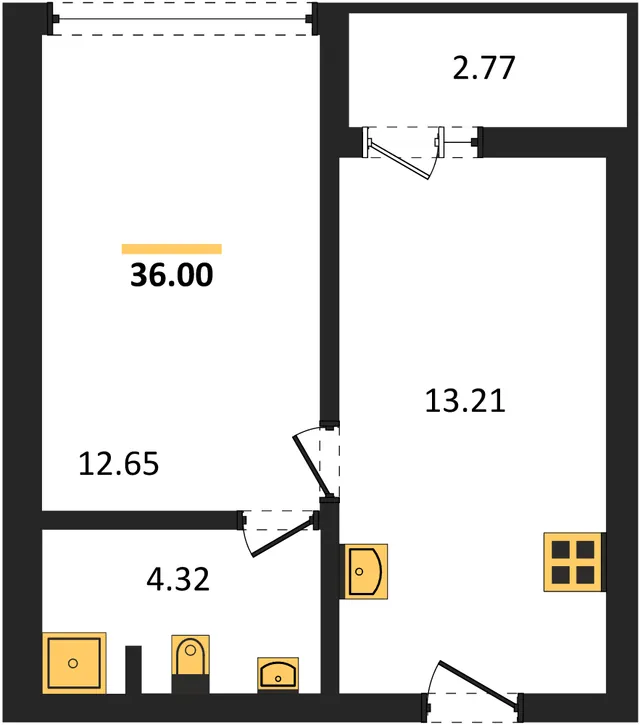 1 Bedroom A