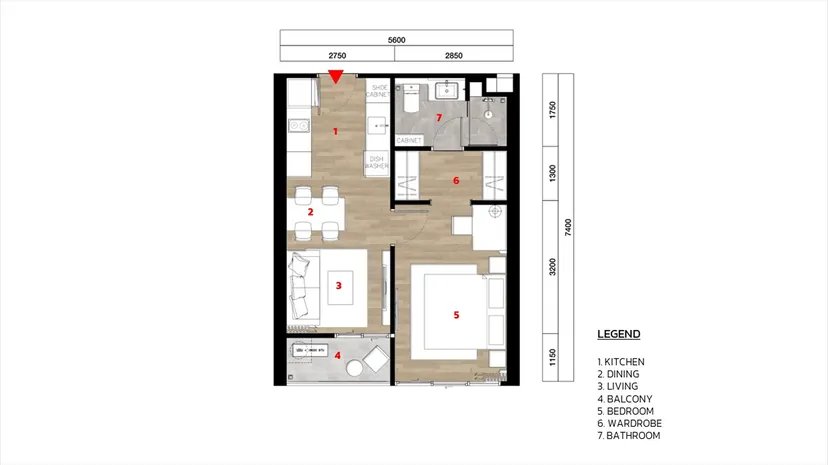 The Ozone Oasis Condominium · Unit B309