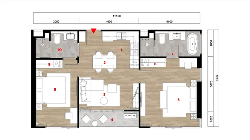 The Ozone Oasis Condominium · Unit C215
