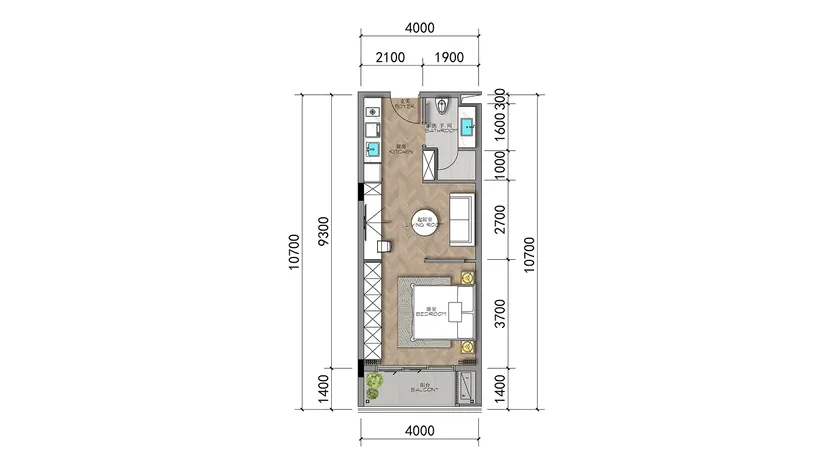 AYANA Heights Seaview Residence · Unit E-611
